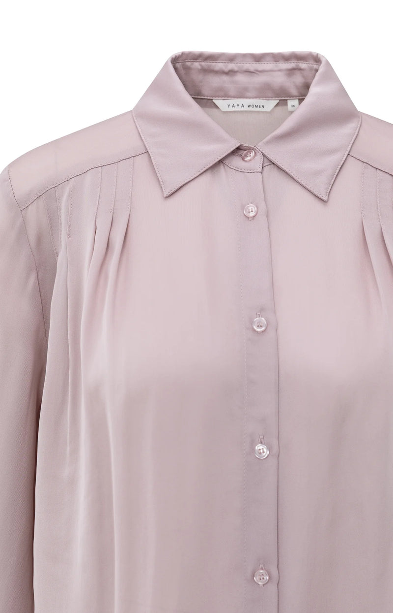 Claude Luxe Satin Blouse