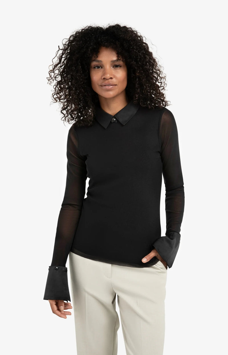 Bea Mesh Sleeve Top