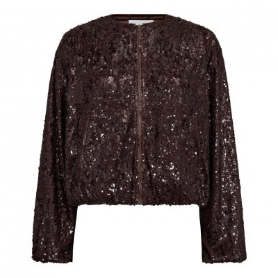 Lexi Sequin Bomber