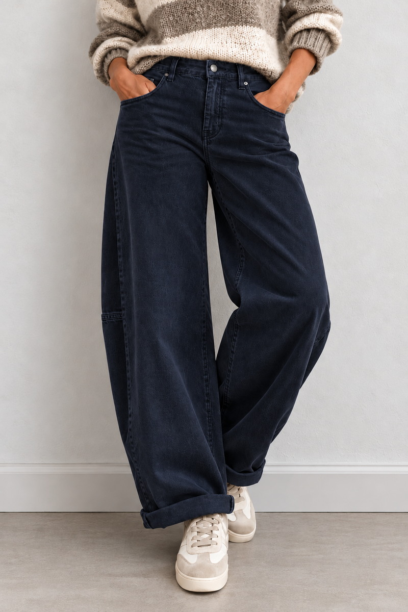 Jackson Barrel Navy Jeans – bodega