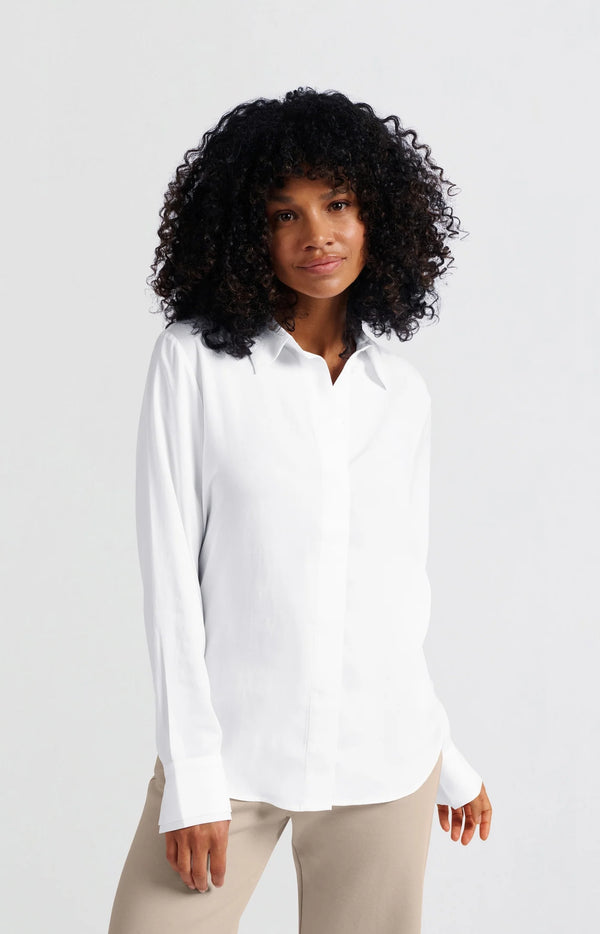 Fran blouse with cuff detail