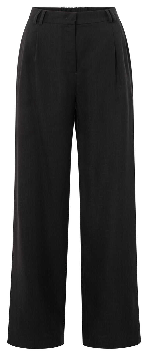 Linen mix trousers