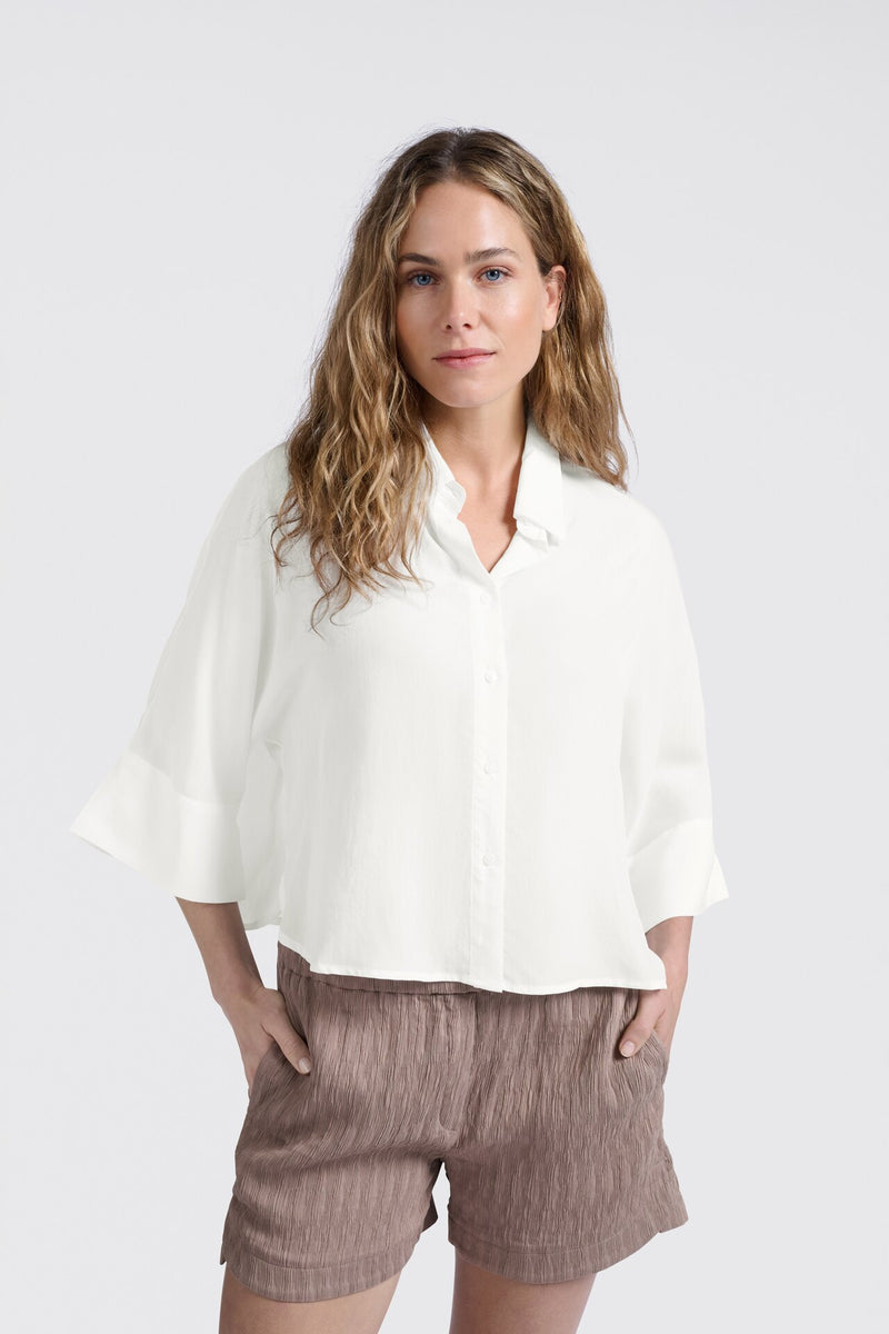 Cropped blouse