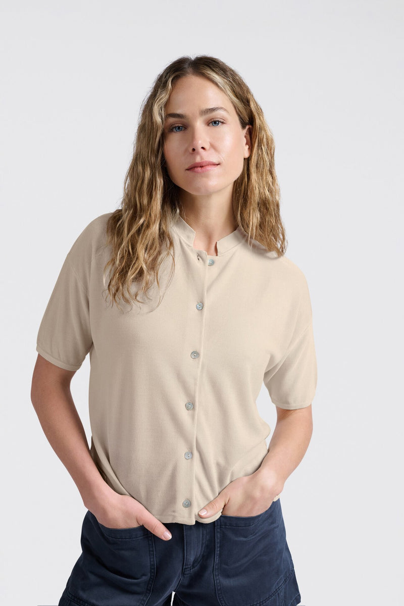 Short sleeve cardigan