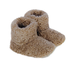 Faux Sheepskin Slipper Boot