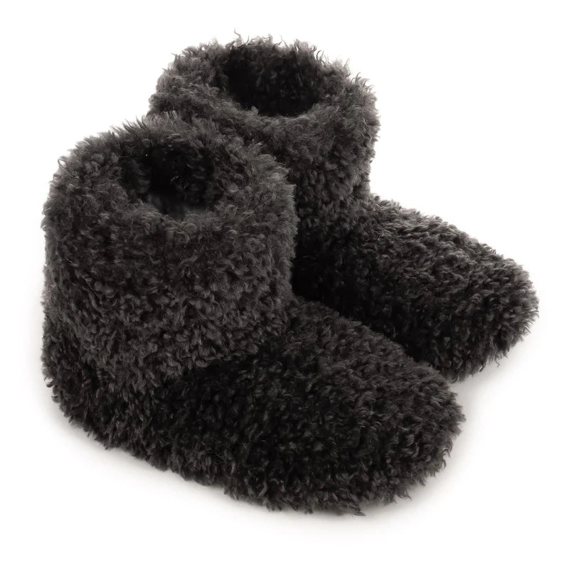 Faux Fur Slipper Boot