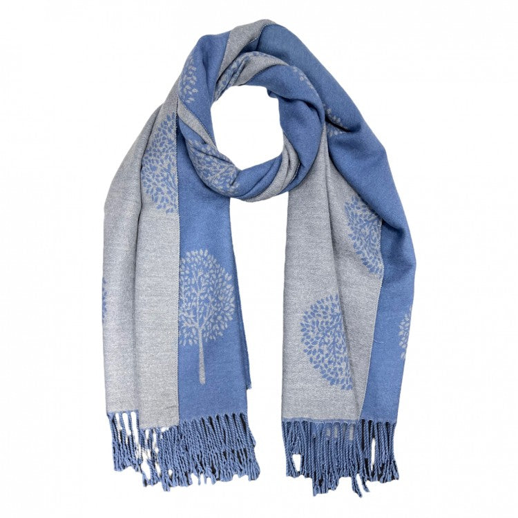 Mulberry Cashmere Blend Scarf
