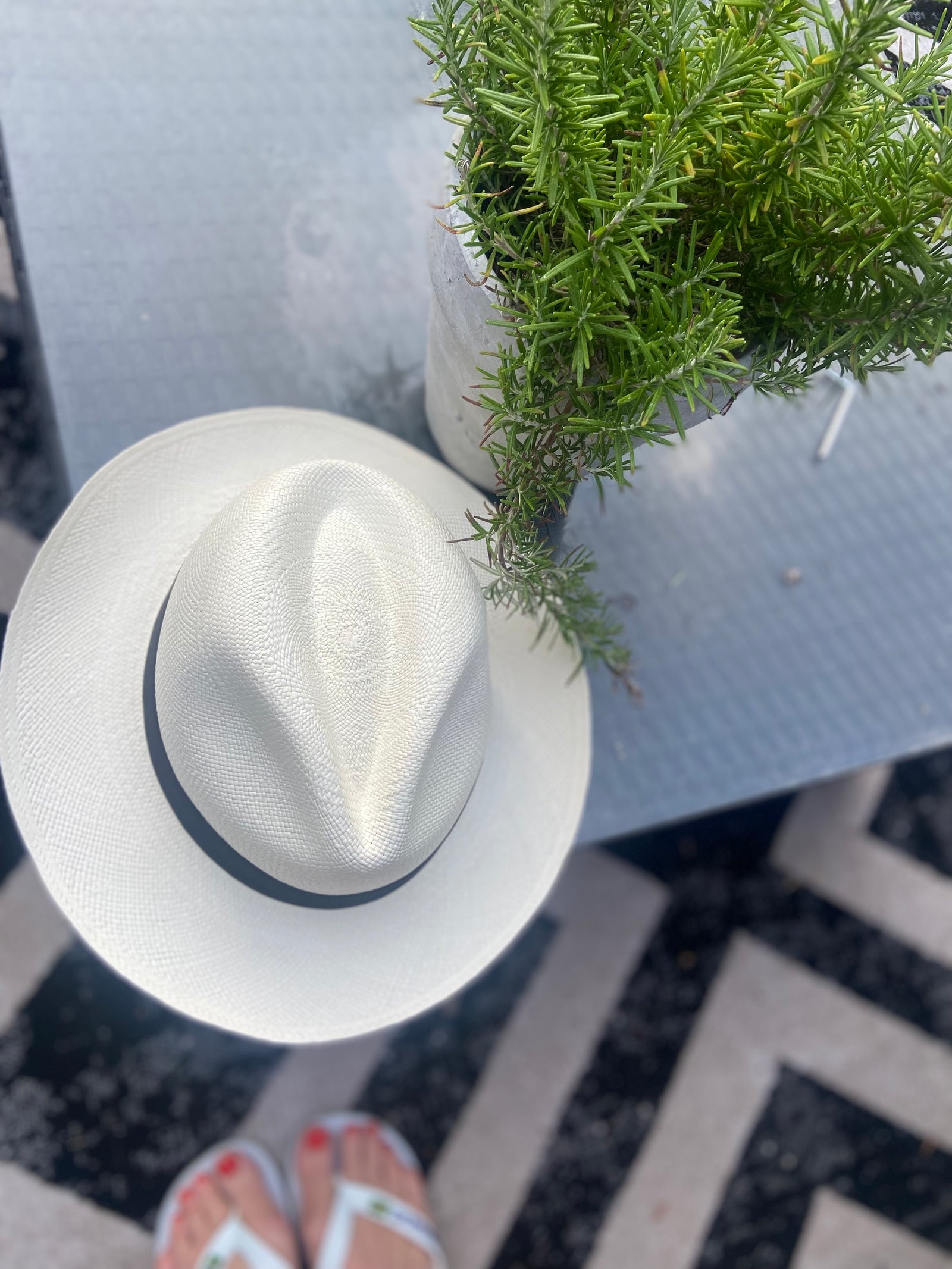 Genuine Panama Hat Lサイズ Vincenzo Genuine Panama - Capas Headwear